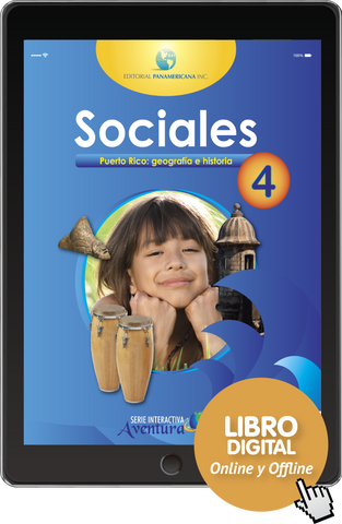Serie Interactiva Aventura Sociales 4 (versión digital)