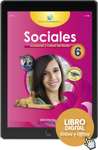 Serie Interactiva Aventura Sociales 6 (versión digital)
