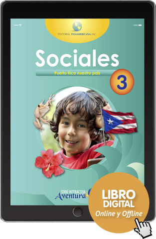 Serie Interactiva Aventura Sociales 3 (versión digital)